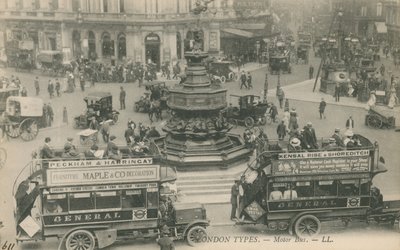 Piccadilly Circus, Londen door English Photographer